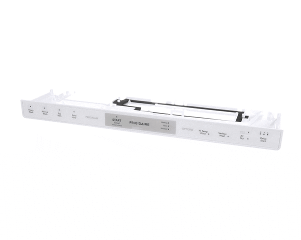 This is a genuine Electrolux 5304521165 CONSOLE ASSEMBLY,W/OVERLAY,WHI