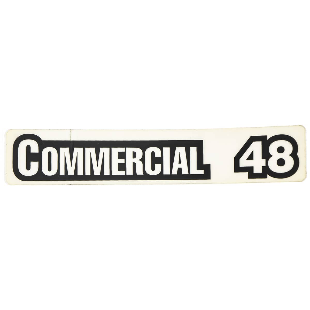 This is a genuine Exmark 1-403131 DECAL,COMMERCIAL 48