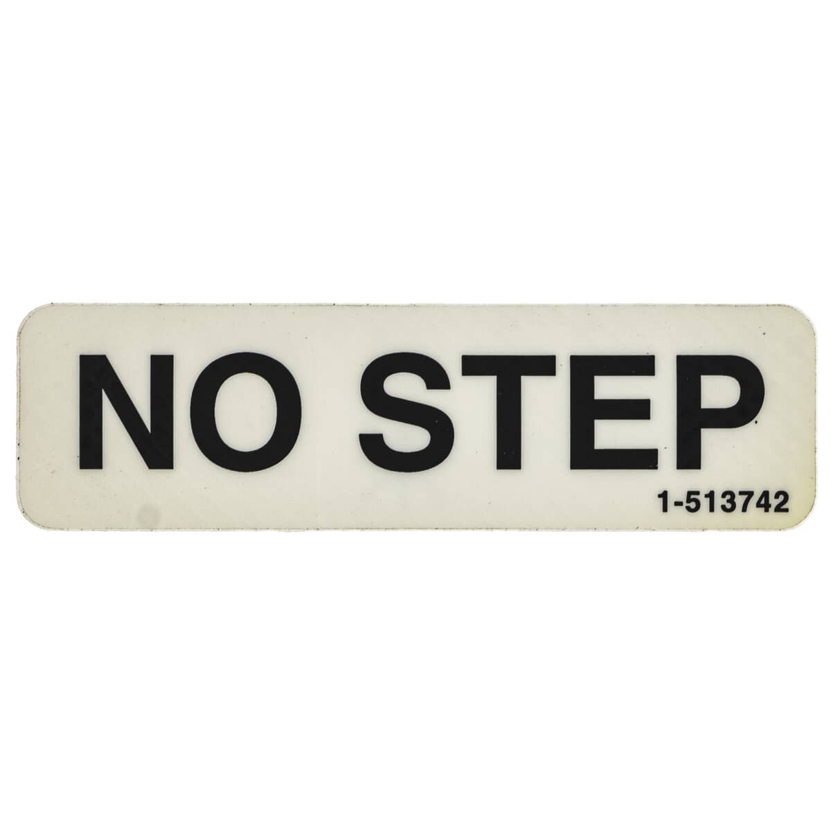 This is a genuine Exmark 1-513742 DECAL,NO STEP