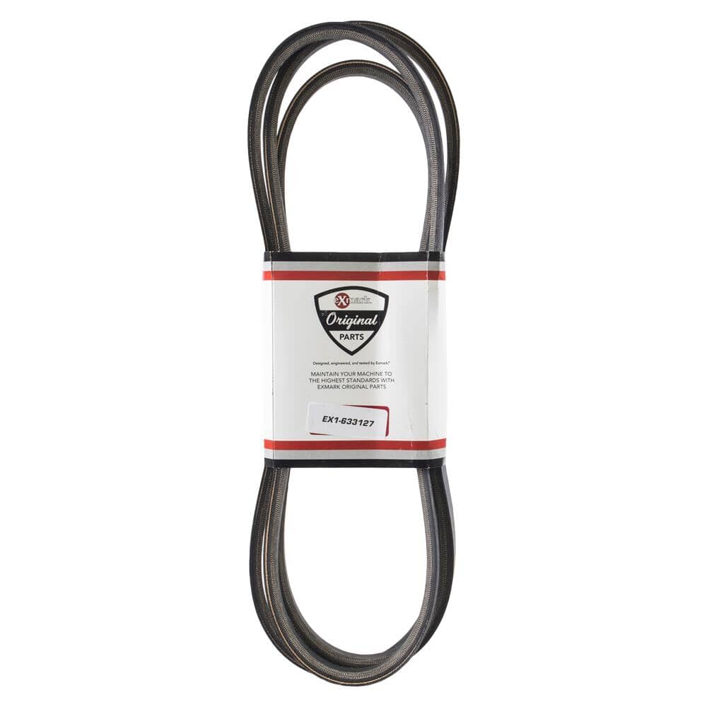 This is a genuine Exmark 1-633127-SL BELT,BLADE DRIVE WITH SLEEVE