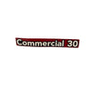 Exmark 116-8527 DECAL-COMMERCIAL 30