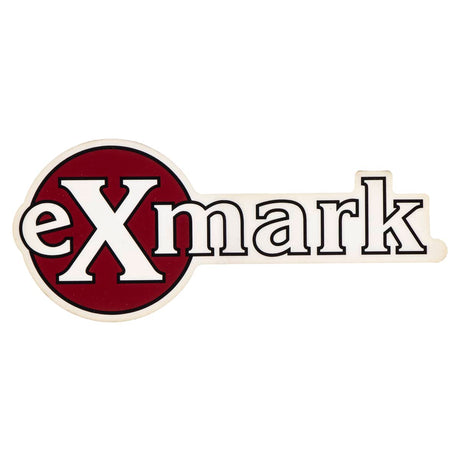 This is a genuine Exmark 126-6877 DECAL, EXMARK LOGO