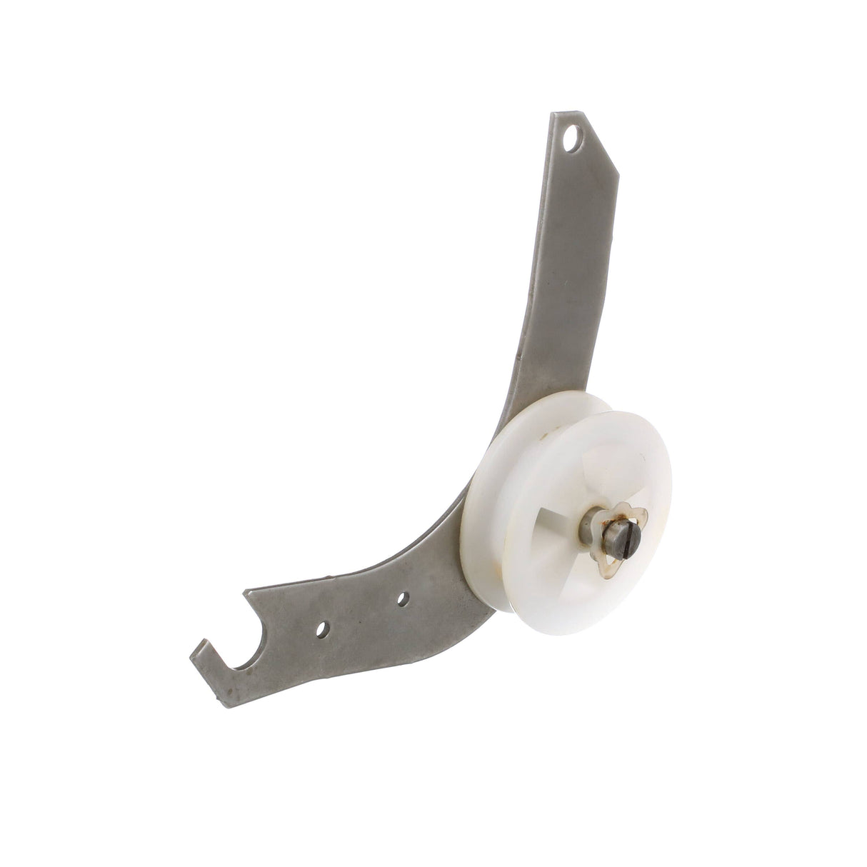 This is a genuine Electrolux 131863007 IDLER ARM ASSY,W/PULLEY