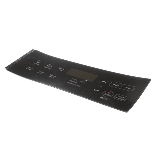 Electrolux 139091301 Overlay,control,black