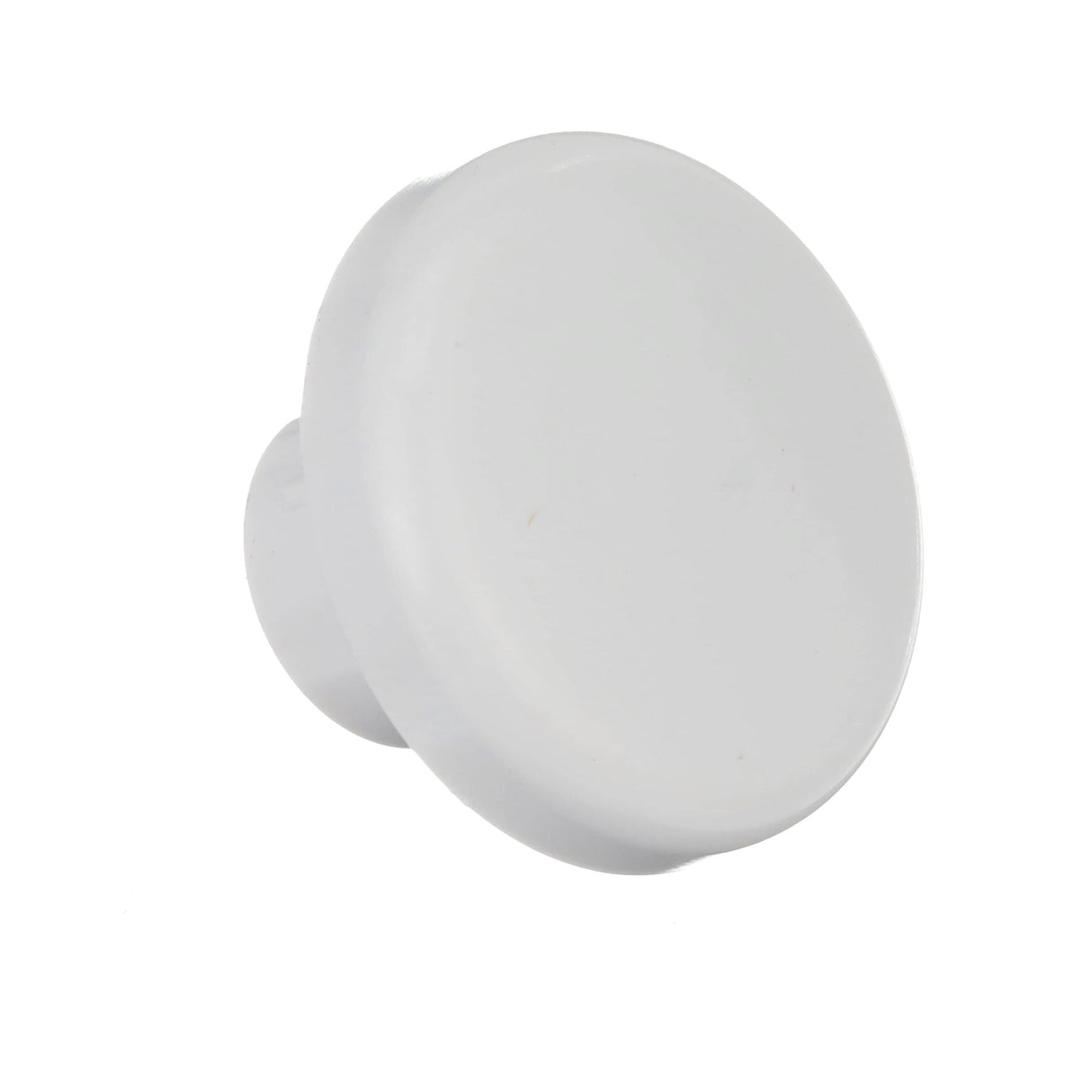 This is a genuine Electrolux 240381301 PLUG-BUTTON,WHITE,HINGE BRG HO