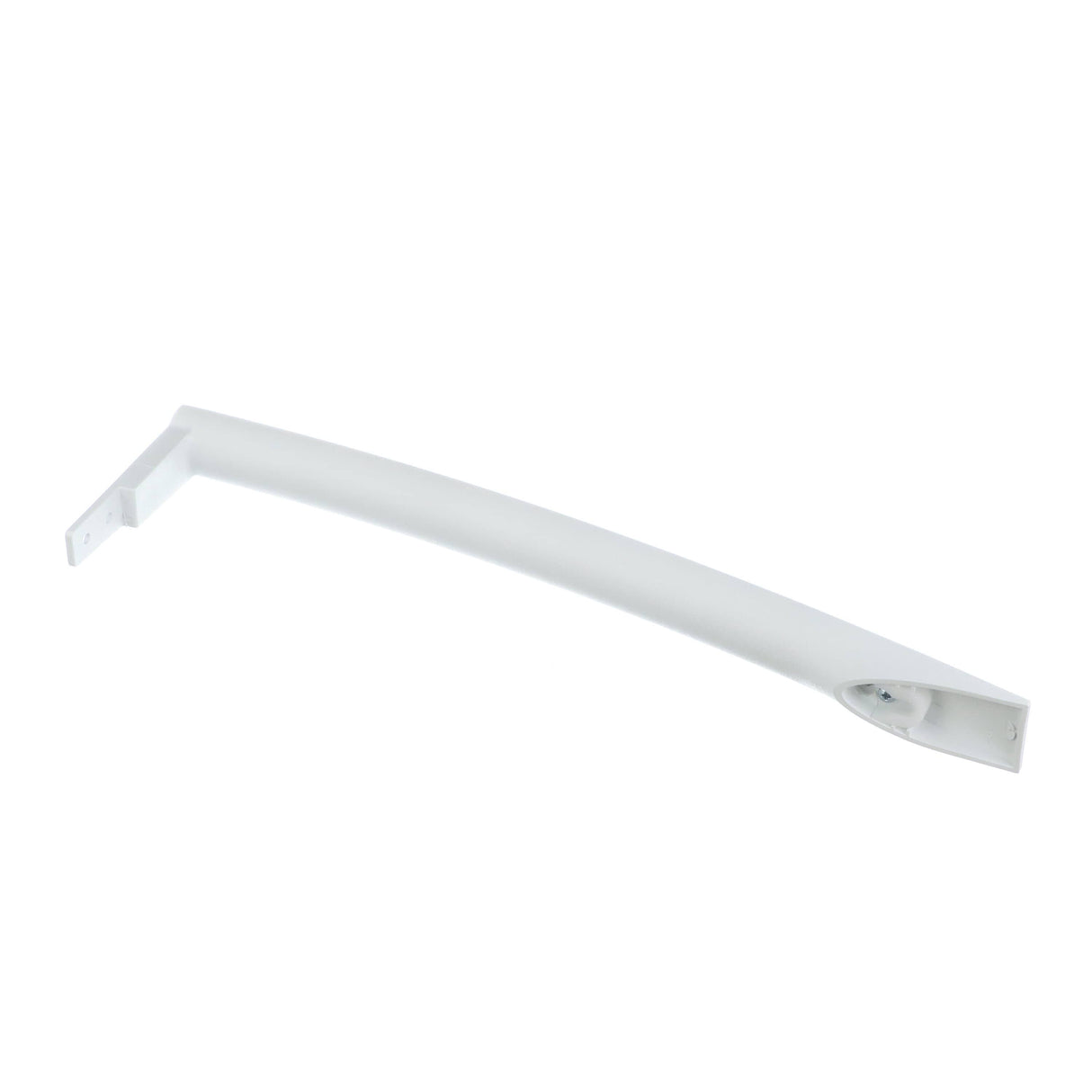 This is a genuine Electrolux 242110512 HANDLE-DOOR,WHITE,REFR-LH/FRZR