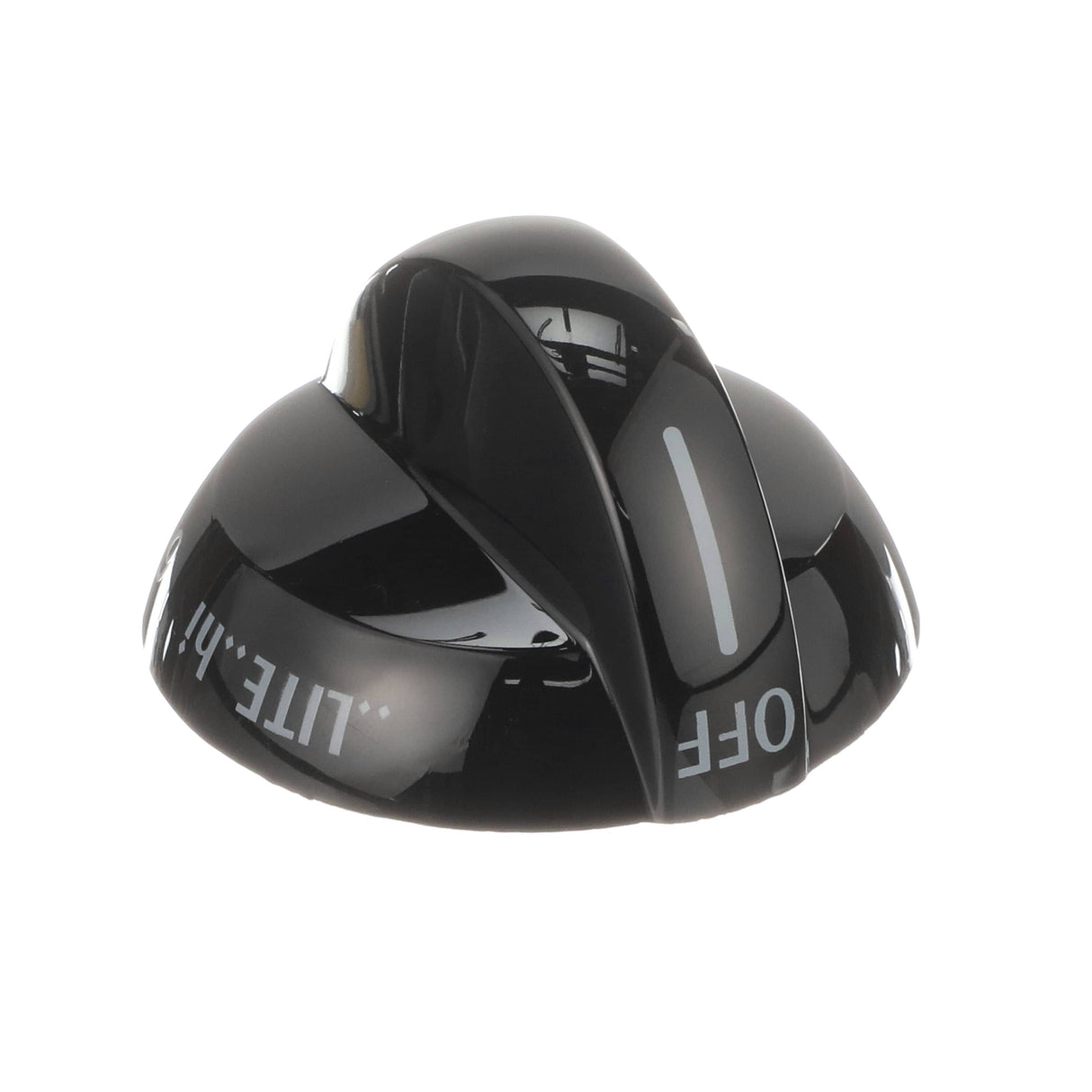 This is a genuine Electrolux 316220002 KNOB,TOP VALVE,BLACK