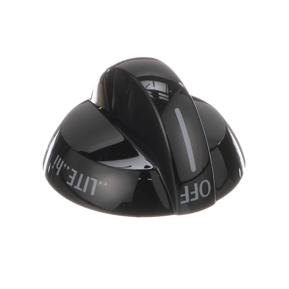 This is a genuine Electrolux 316220009 KNOB,TOP VALVE,BLACK,4