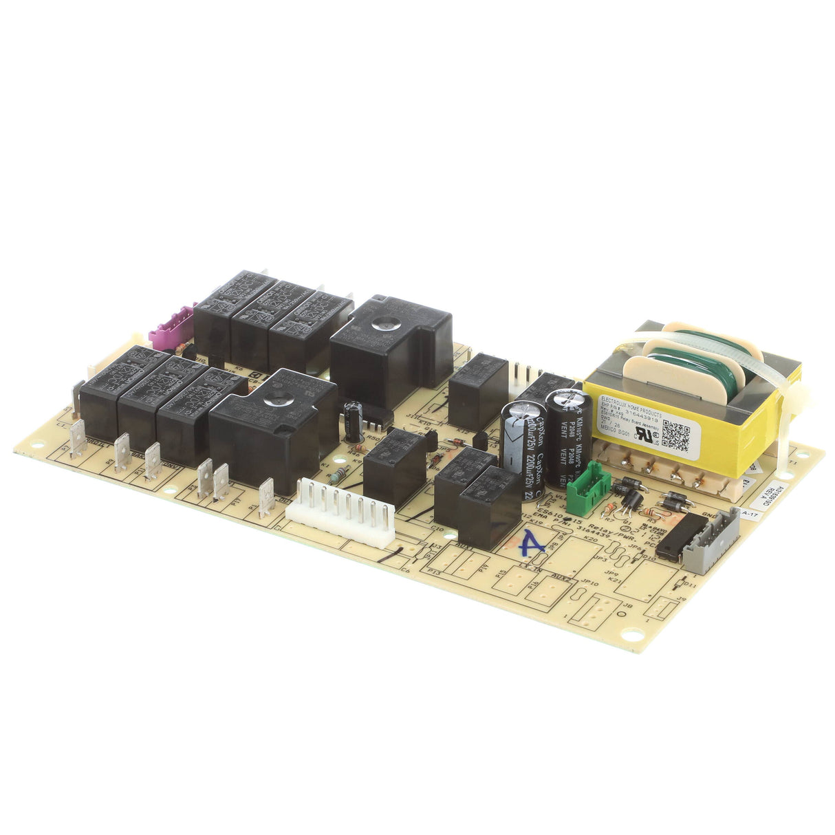 This is a genuine Electrolux 316443919 BOARD,RELAY,DUAL OVEN