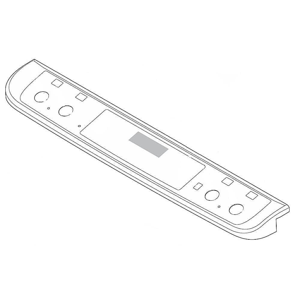 This is a genuine Electrolux 139059422 PANEL ASMY,CONTROL,BLACK/SS