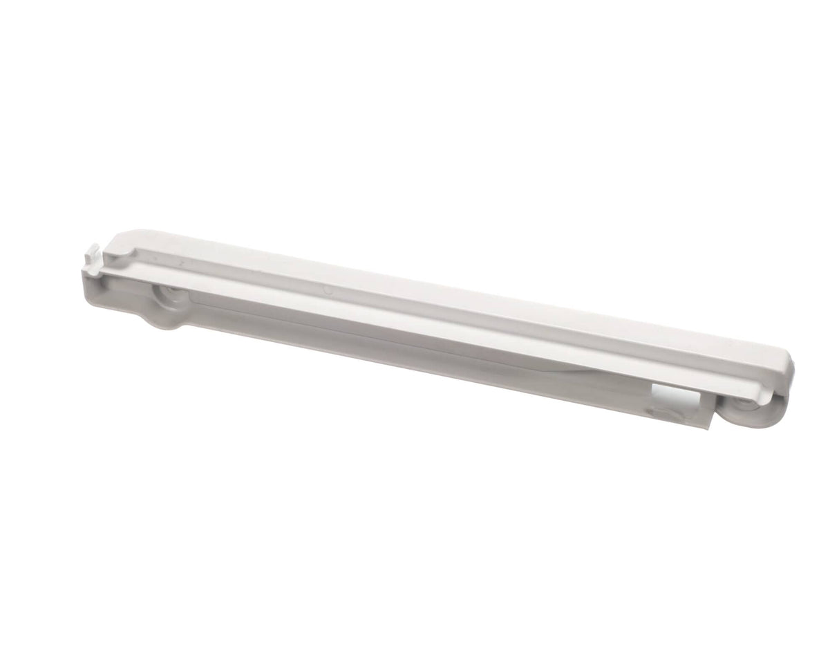 This is a genuine Electrolux 241799801 HANGER-SHELF GLASS,RH