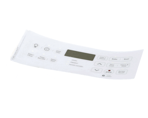 Electrolux 316352021 OVERLAY,CLOCK,WHITE,ES355