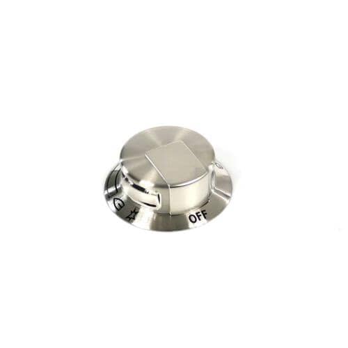 This is a genuine Electrolux 318905202 KNOB,BURNER,STAINLESS,(3)