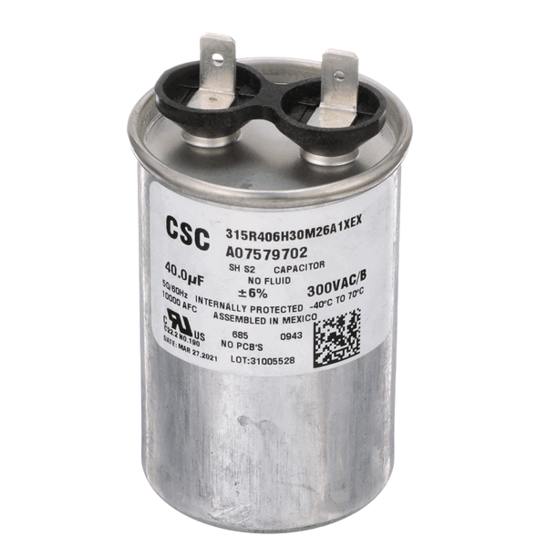 This is a genuine Electrolux 5304515819 CAPACITOR,START UP,4OUF