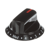 Electrolux 5304518268 KNOB,CONTROL,BLACK,SINGLE ELEM