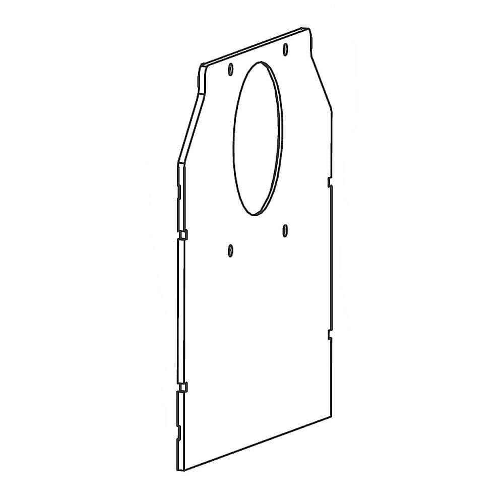 This is a genuine Electrolux 5304518494 INSULATION,COIL COVER
