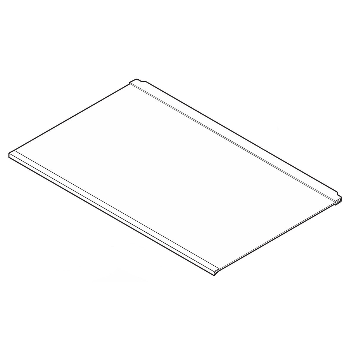This is a genuine Electrolux 5304524025 SHELF ASSEMBLY,FREEZER,GLASS