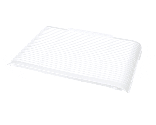 This is a genuine Electrolux 5304525677 GRILL ASSEMBLY,AIR INLET,W/FIL