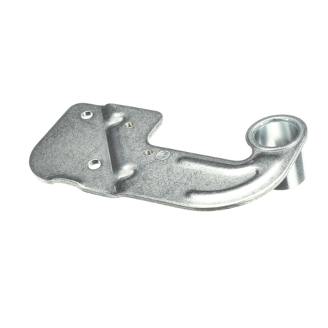 This is a genuine Electrolux 5304525957 BRACKET,HINGE,RH UPPER
