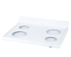 Electrolux 5304531767 MAIN TOP,WHITE,W/BRKT