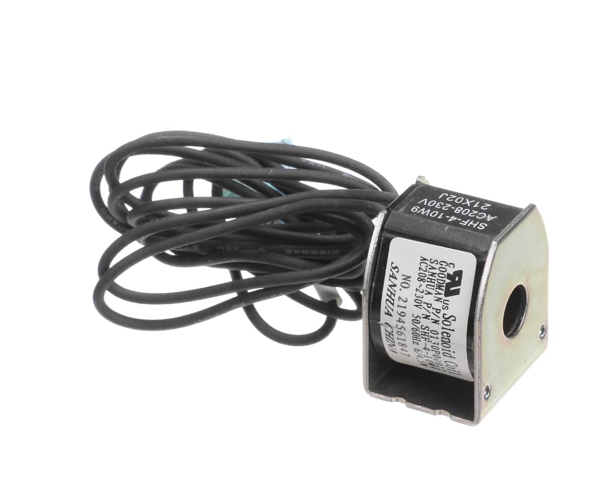 This is a genuine Goodman 0130P00022 REVERSING VALVE COIL