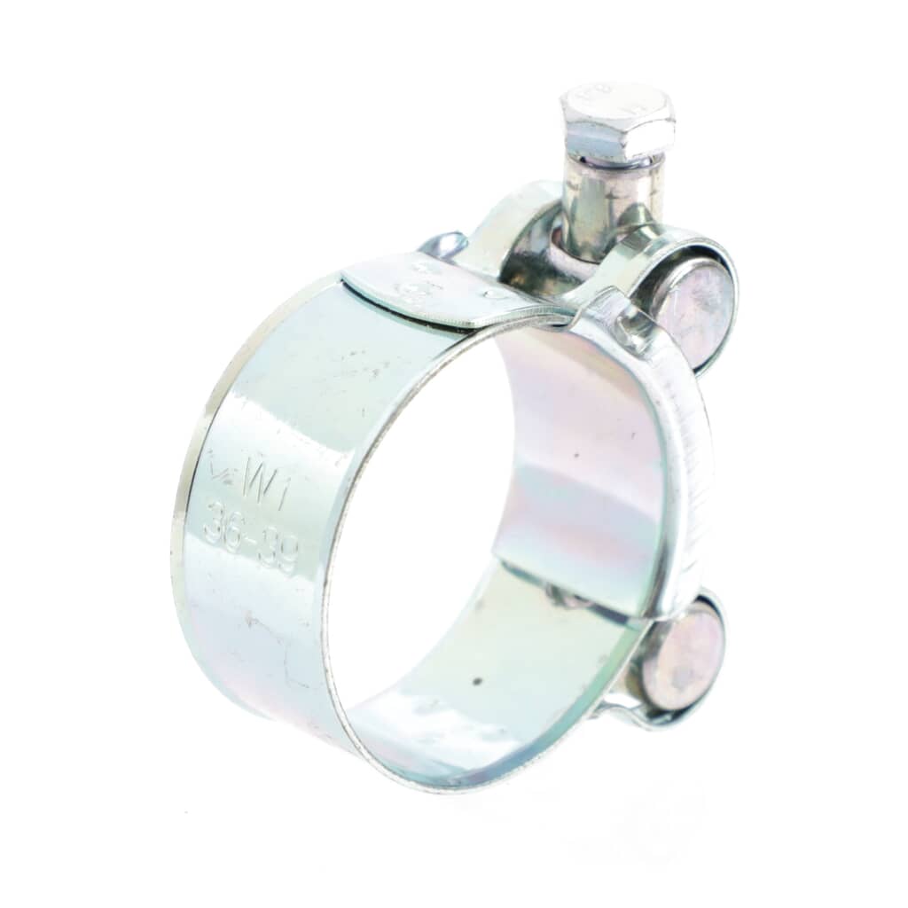 This is a genuine Generac Delco 0H1665 CLAMP BAND DIA 36-39MM