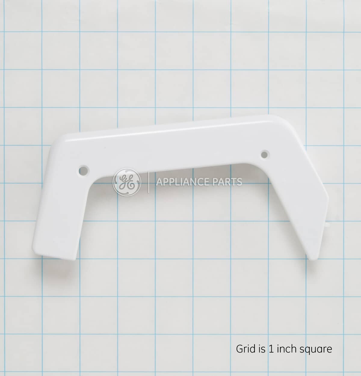 This is a genuine GE WB07K10007 END CAP LT (WHITE)