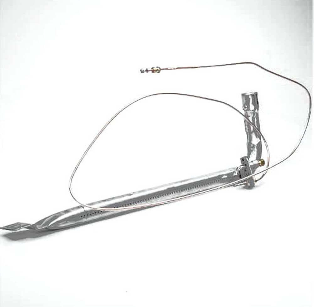 This is a genuine GE WB16K10061 OVEN BURNER &amp; PILOT ASM