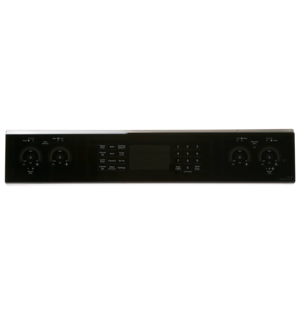 This is a genuine GE WB27X45309 CONTROL PANEL STAINLESS