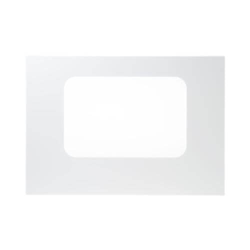 This is a genuine GE WB56T10145 GLASS OVN DR (WHT)