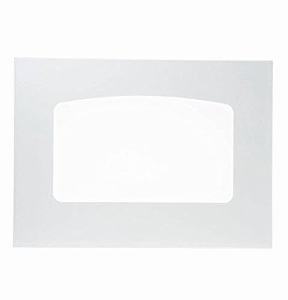 This is a genuine GE WB56T10187 GLASS OVN DR (WH)