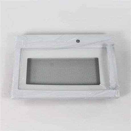 This is a genuine GE WB56X44647 WHITE DOOR ASSEMBLY
