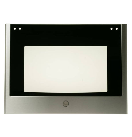 This is a genuine GE WB56X37991 GLASS &amp; PANEL DOOR ASM
