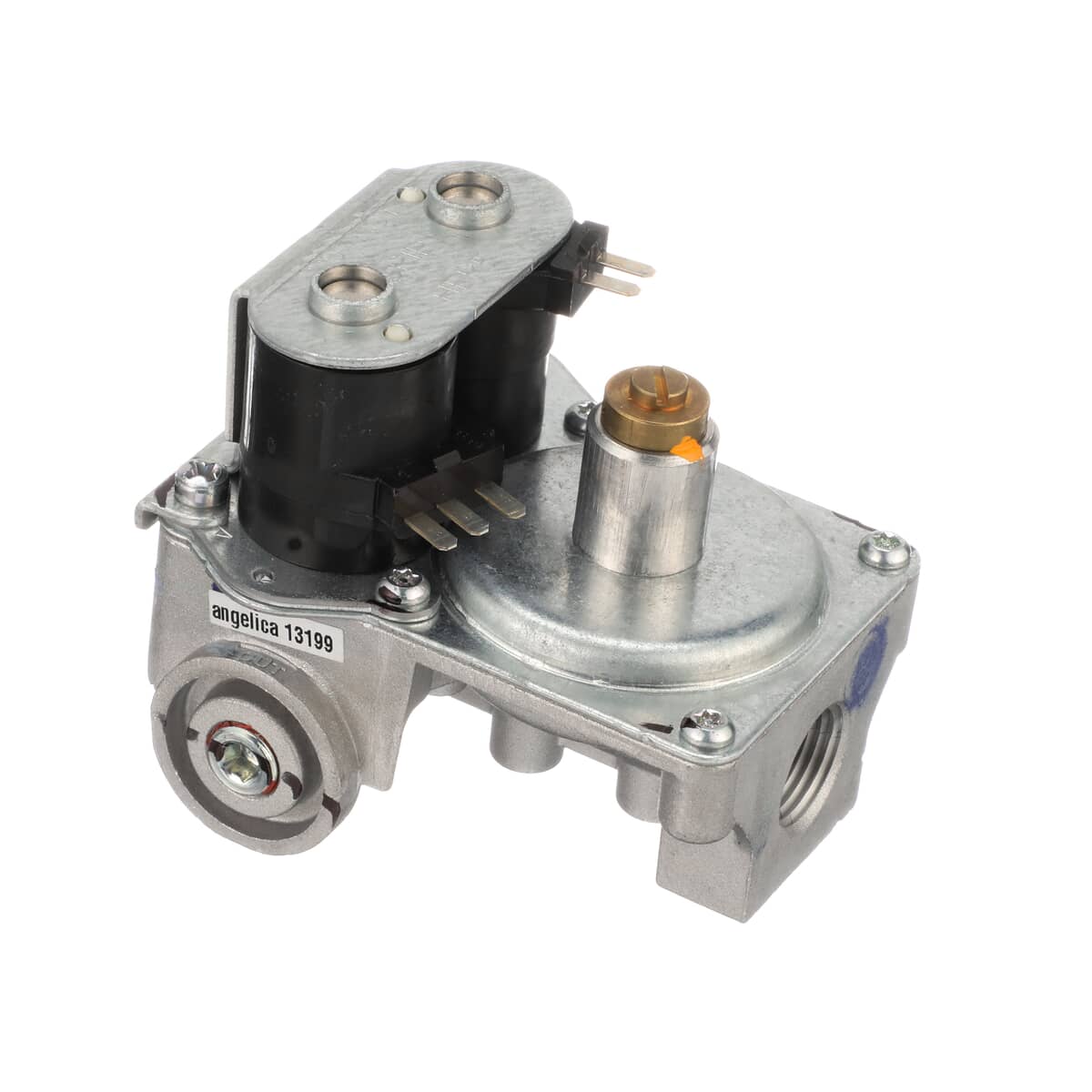 This is a genuine GE WE14X215 VALVE ASSEMBLY SHUTOFF