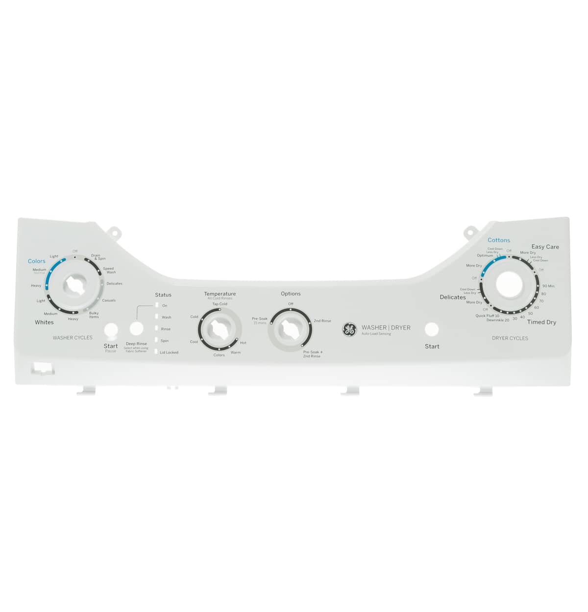 This is a genuine GE WE22X29058 PANEL CONTROL AND HT ASSEMBLY