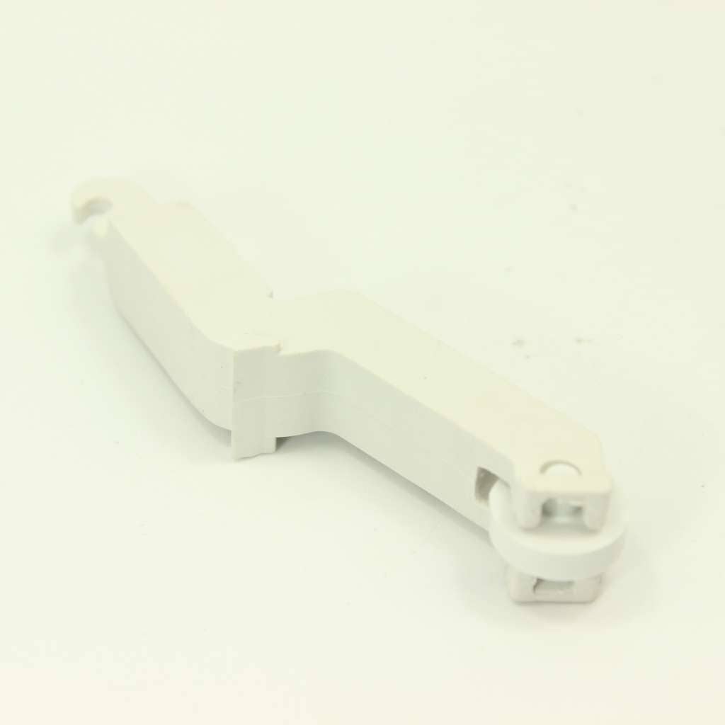 This is a genuine GE WR11X10008 LEVER ASSEMBLY FZ SIDE WHITE