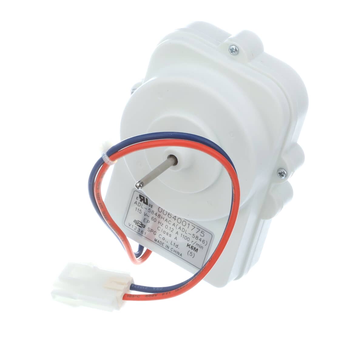 This is a genuine GE WR60X27315 CONDENSER MOTOR