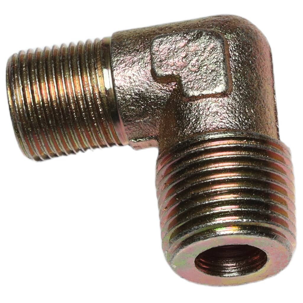 This is a genuine Husky E109007 FITTING, ELBOW 3/8 NPT X 3/8 C