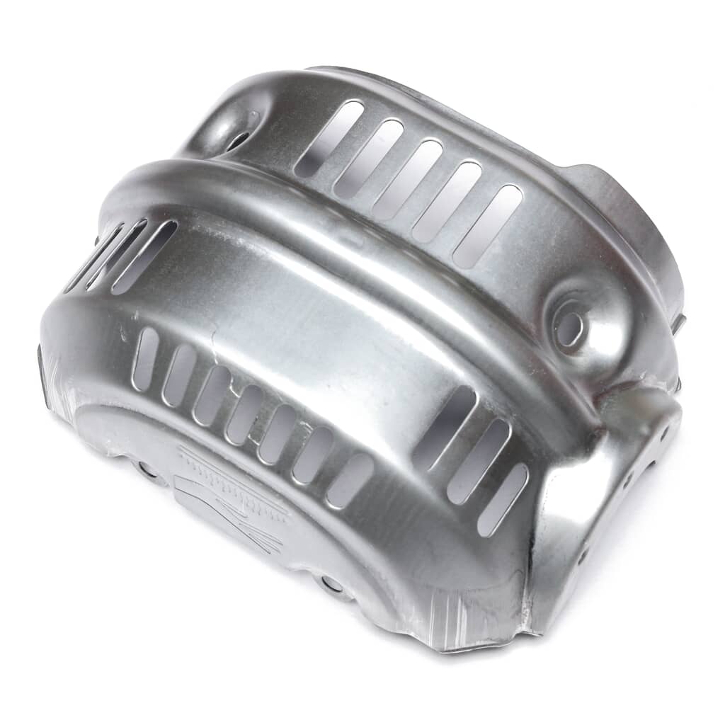 This is a genuine Honda 18320-ZE2-G31 PROTECTOR- R. MUFFLER