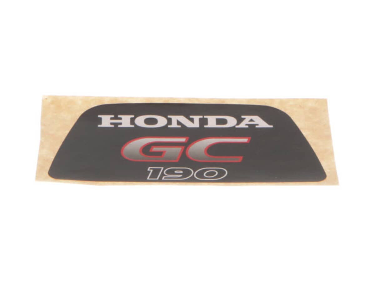 This is a genuine Honda 87101-Z1A-010 MARK- EMBLEM - GC190 6.0