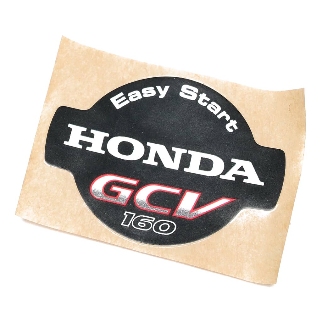 This is a genuine Honda 87169-Z8B-000 MARK, RECOIL COVER (GCV160)