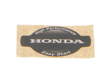 This is a genuine Honda 87169-Z8E-000 MARK- RECOIL COVER