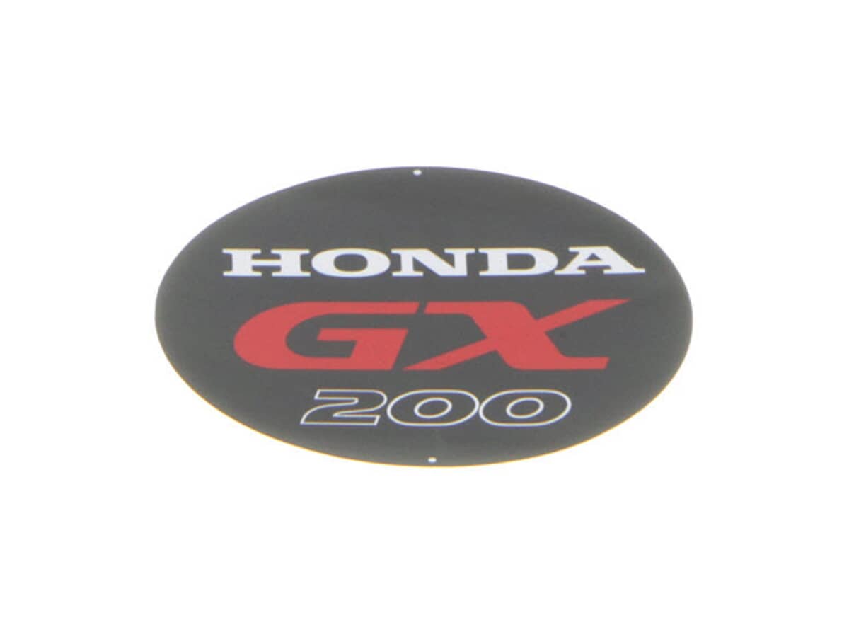 This is a genuine Honda 87521-Z4V-000 EMBLEM (GX200)