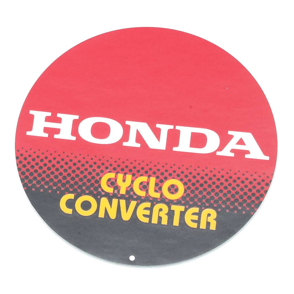 This is a genuine Honda 87530-Z03-010 MARK, CYCLOCONVERTER