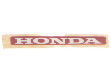 This is a genuine Honda 87531-Z0Y-M11ZA MARK- HONDA - TYPE1 - RED