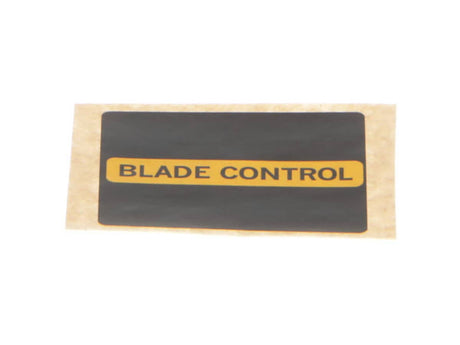 This is a genuine Honda 87588-VE1-G00 MARK, BLADE CONTROL