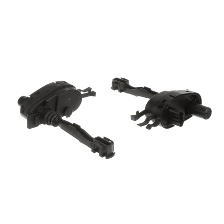 GE WD16X30872 RH AND LH LID ACTUATORS