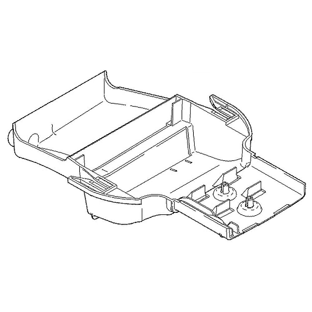This is a genuine GE WR02X31486 REAR CONTROL HOUSING 28