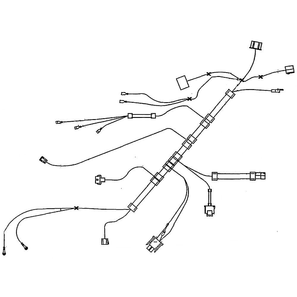 This is a genuine Husqvarna 501132901 HARNESS