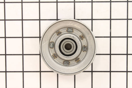 This is a genuine Husqvarna 532139123 PULLEY IDLER GROOVED